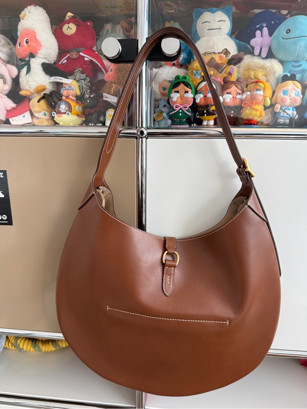 Polo Ralph Lauren Polo ID Large Shoulder Bag - Cuoio Color *Never Worn* - Picture 3 of 7
